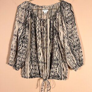 Denim & Supply Ralph Lauren Abstract Top